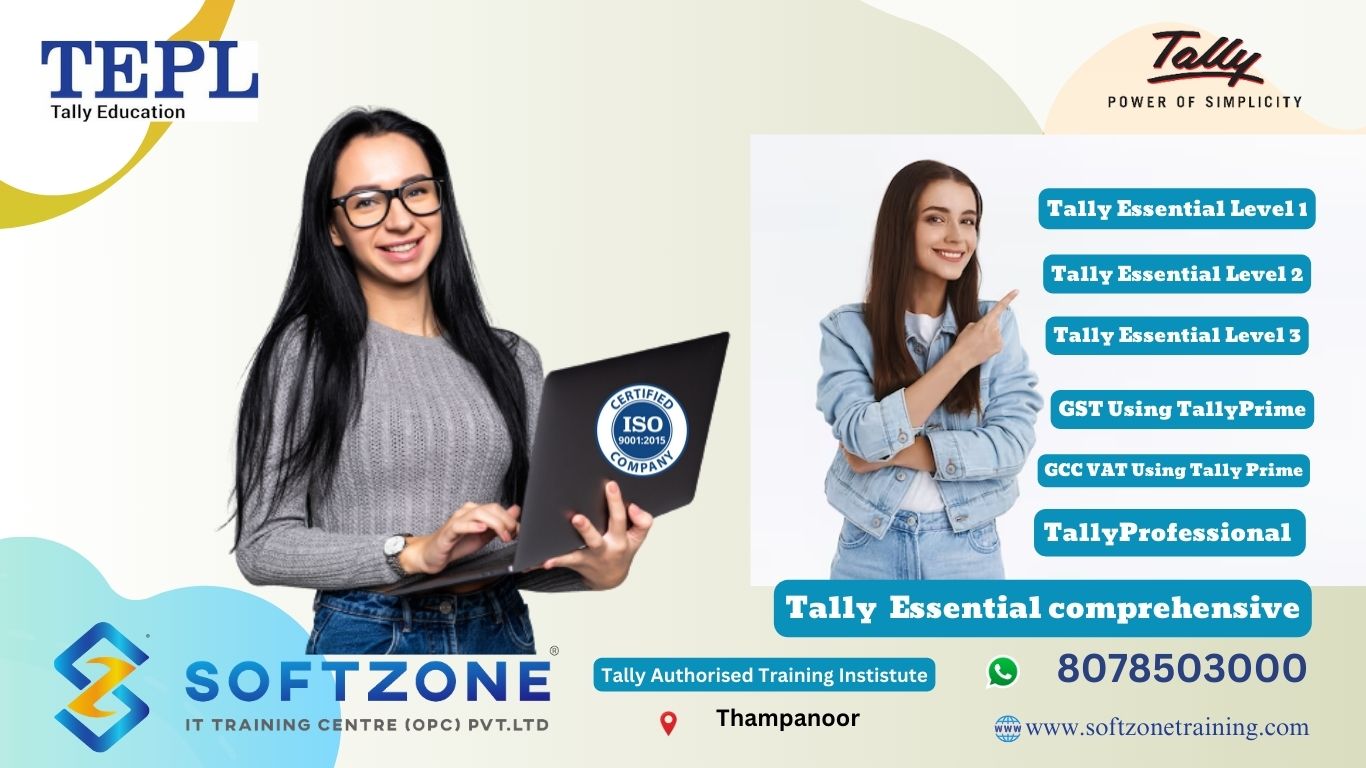 Tallyprime Tally authorized institution in Trivandrum